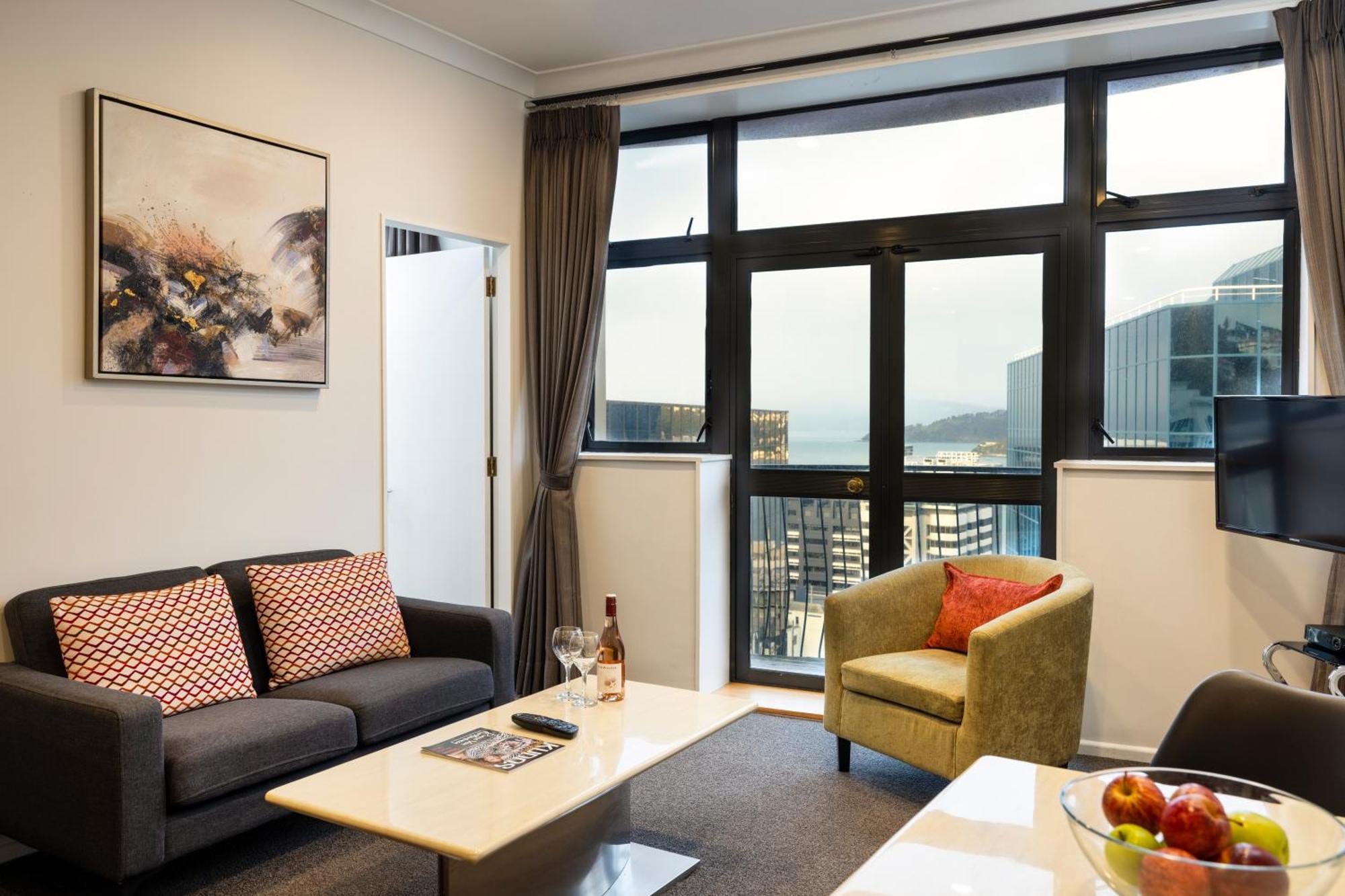 Quest On The Terrace Serviced Apartments Wellington Exteriér fotografie